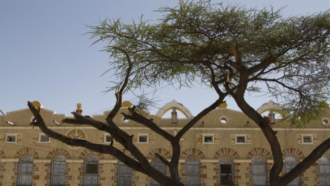 Historic building in downtown Hargeisa