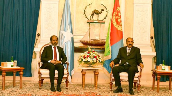Eritrea and Somalia leaders