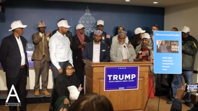 Somali Trump supportes